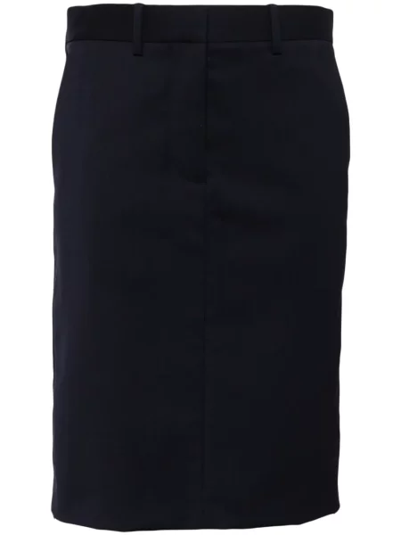 Fustă Helmut Lang albastru