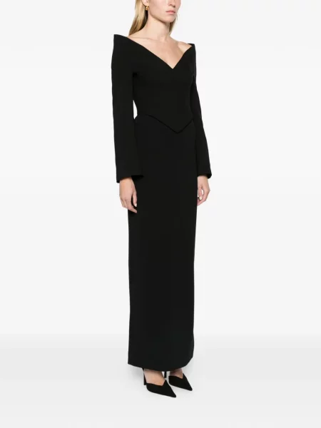 Rochie maxi Solace London negru