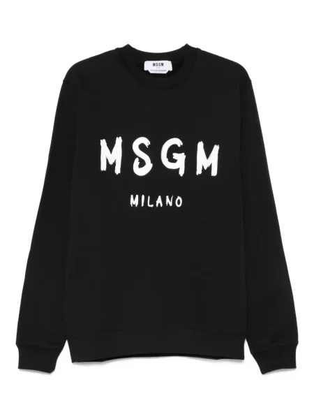 Mikina Msgm s potiskem černá