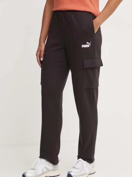 Puma spodnie dresowe czarne