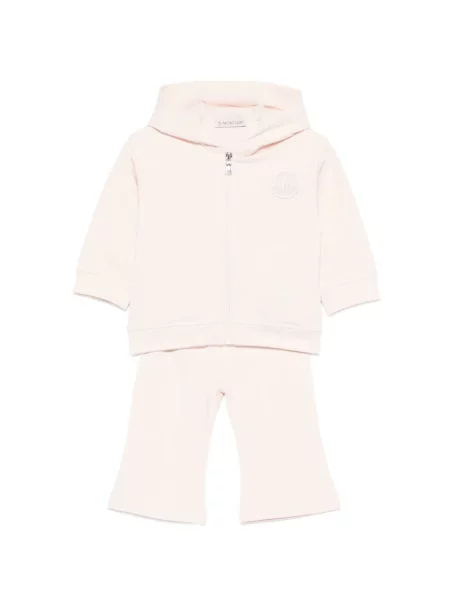 Komplet dresowy dziecięcy Moncler Enfant różowy