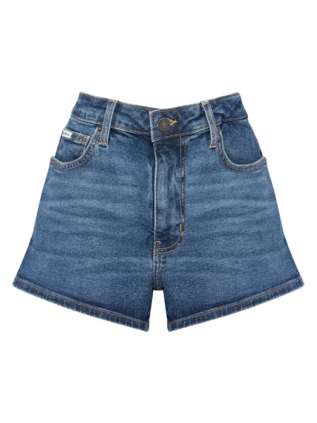 Guess Jeans Jeans kratke hlače modra