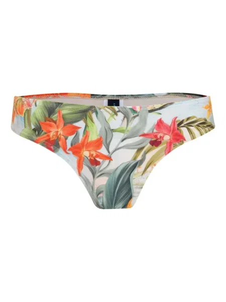 Bikini Lygia & Nanny w kwiatki z nadrukiem biały