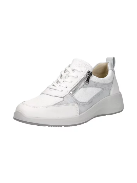 Sneakersy Waldläufer skórzane białe
