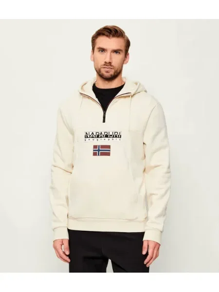 Napapijri Hanorac Burgee | Relaxed fit bej