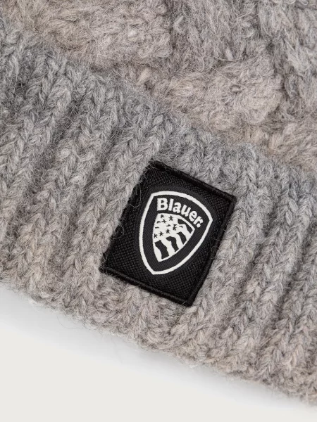 Blauer шапка з вовною