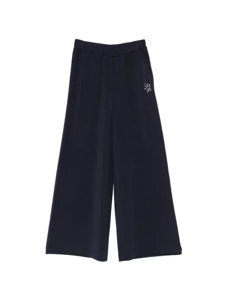 Бягане панталон Liu Jo с автограф синьо