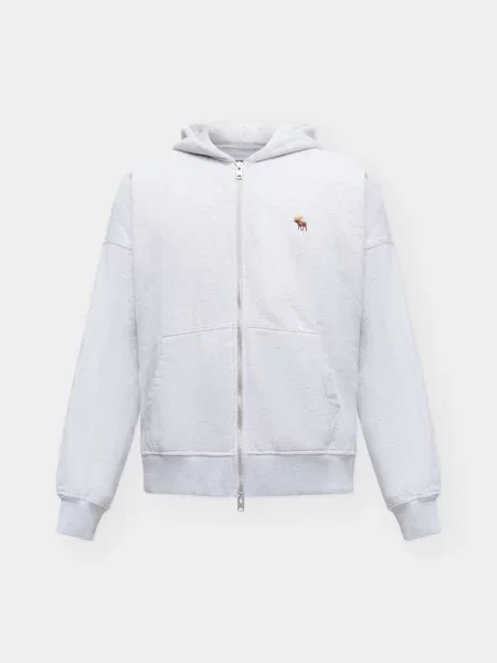 Abercrombie & Fitch Mikina šedá