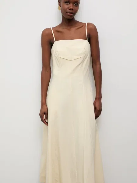 Answear.LAB rochie din galben