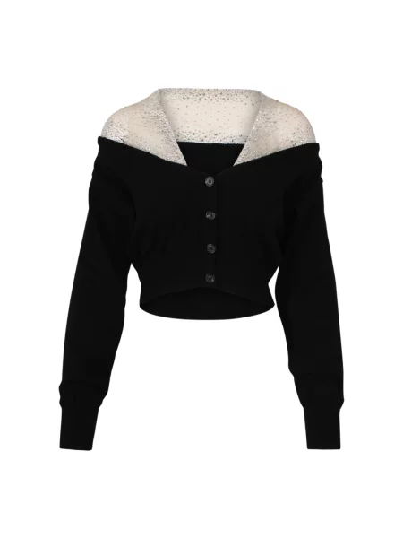 Krótki kardigan Giuseppe Di Morabito czarny