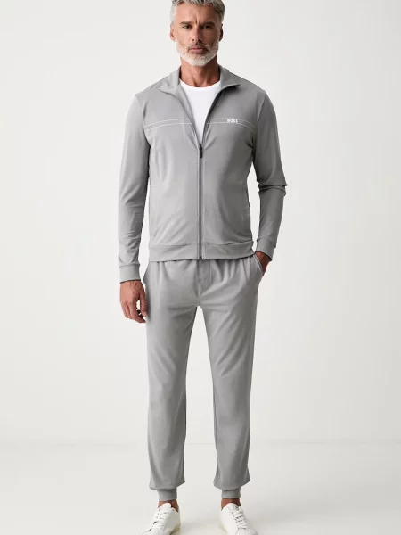 BOSS BLACK Trening Long Set gri