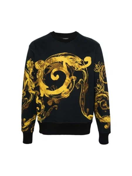 Bluza polarowa Versace Jeans Couture czarna