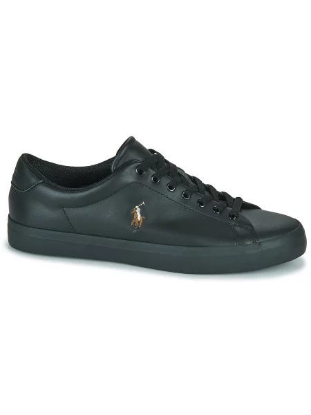 Teniși Polo Ralph Lauren din dantelă negru