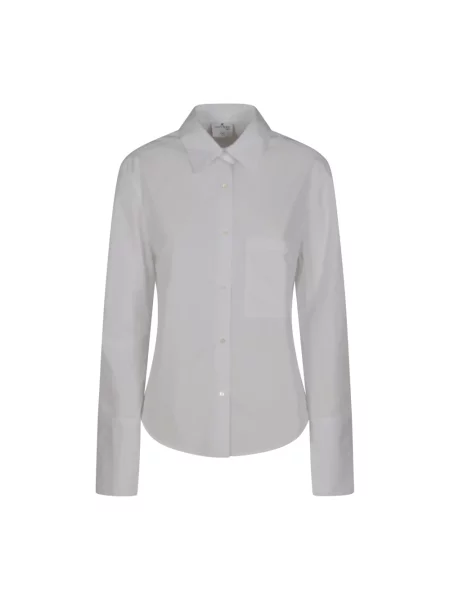 Koszula Courreges klasyczna biała