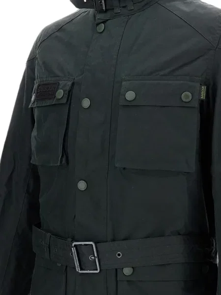 Ceruit cu centură geacă Barbour International verde