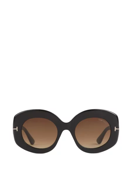 Ochelari de soare ovali Tom Ford negru