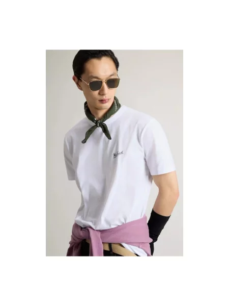 Tricou Woolrich alb