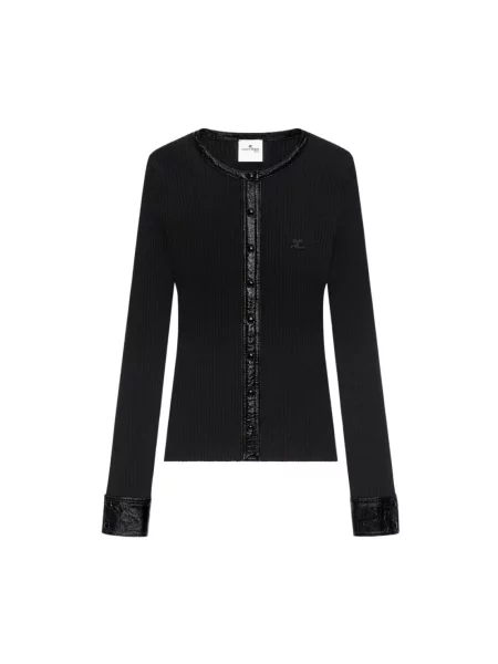 Kardigan Courreges czarny