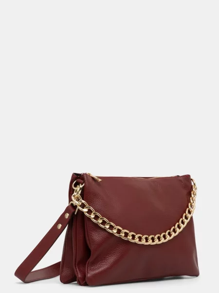 Шкіряна сумочка Answear Lab червоний