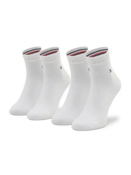 Krátke ponožky Tommy Hilfiger biela