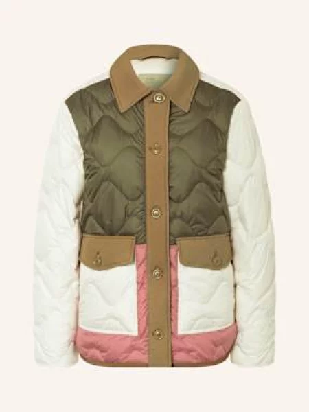 Woolrich Kurtka Pikowana Heritage gruen brązowa