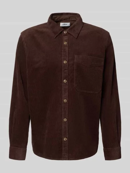 Kurtka koszulowa o kroju comfort fit z mieszanki bawełny S.oliver Red Label