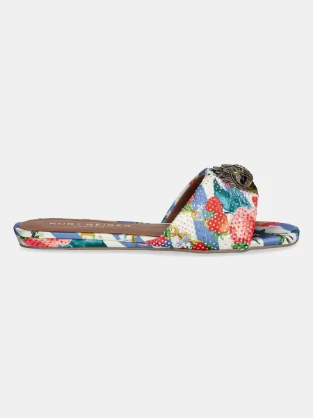 Klapki Kurt Geiger London białe