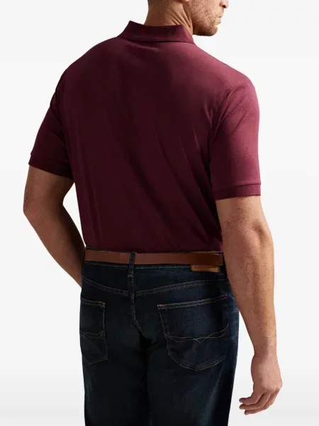 Gulerat șosete Polo Ralph Lauren de lână cu dungi negru