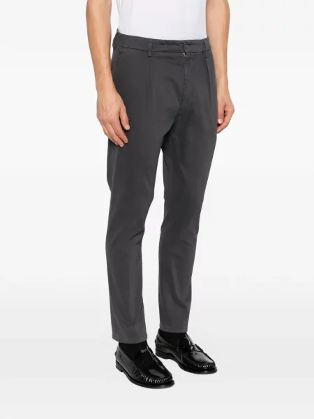 Pantaloni Dondup conici negru
