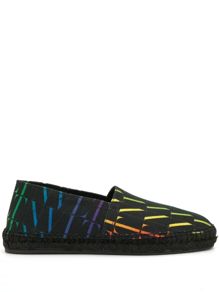 Espadrile Valentino Garavani cu imagine negru