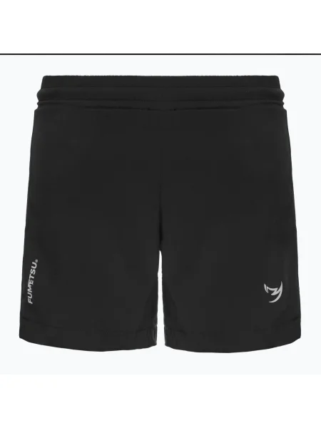 Мъжки тренировъчни шорти FUMETSU Origins Fight black черно