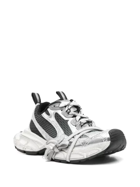 Sneakerși Balenciaga cu gradient argintiu