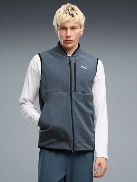 Утепленный жилет Puma синий