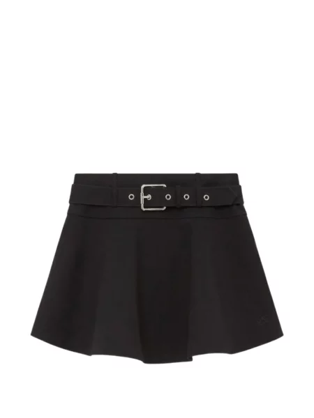 Cu centură fusta mini Loewe evazată negru