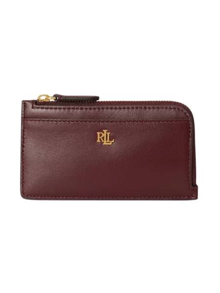 Portfel LAUREN RALPH LAUREN czerwony