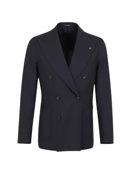 Costum Tagliatore cu două rânduri de nasturi de costum albastru