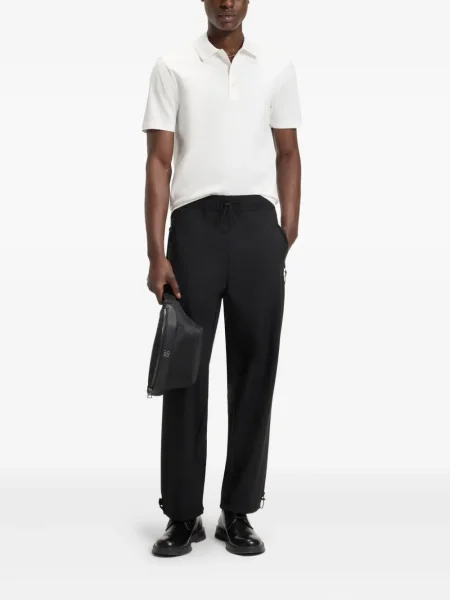 Tricou polo Hugo alb