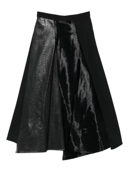 Aksamitna spódnica Junya Watanabe czarna