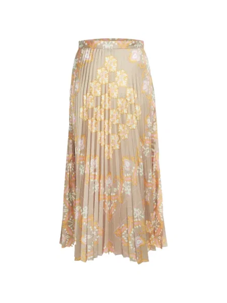 Fustă midi Sandro cu model floral cu imagine