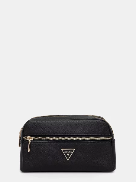 Kozmetička torbica Guess crna