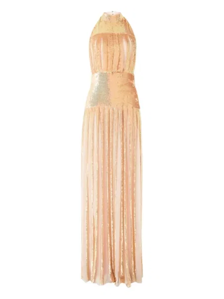 Rochie Temperley London cu paiete roz