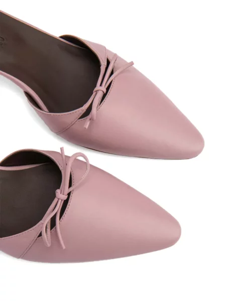 Papuci tip mules By Far roz