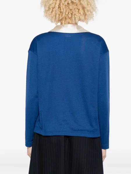 Sutien New Balance cu broderie din satin alb