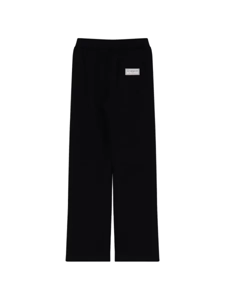 Pantaloni de jogging Givenchy din fleece negru
