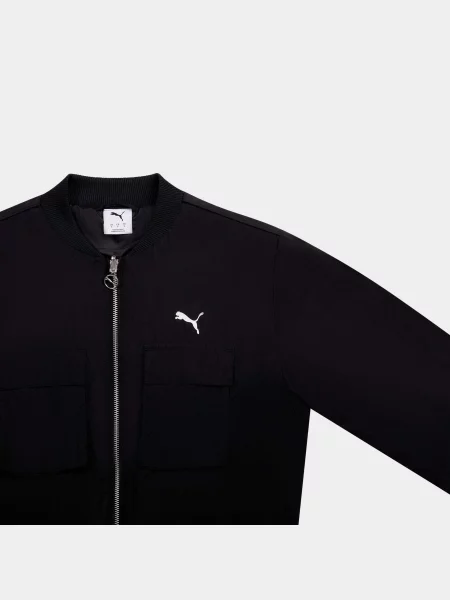 Бомбер Puma черный