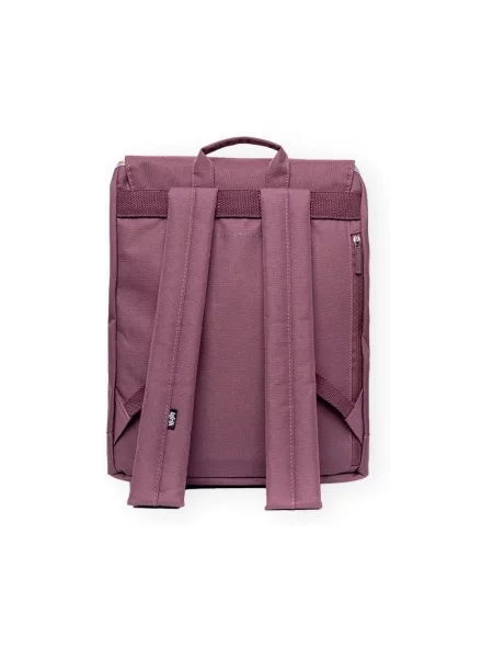 Pruhovaná taška Lefrik vínová