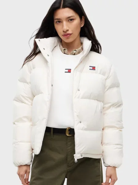 Джинсова куртка Tommy Jeans біла
