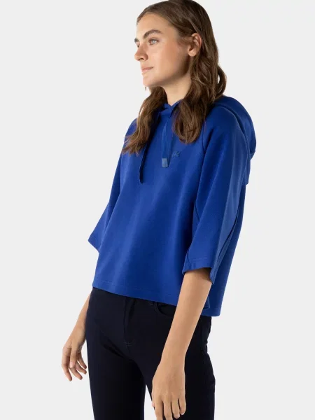 Худи Lacoste синее
