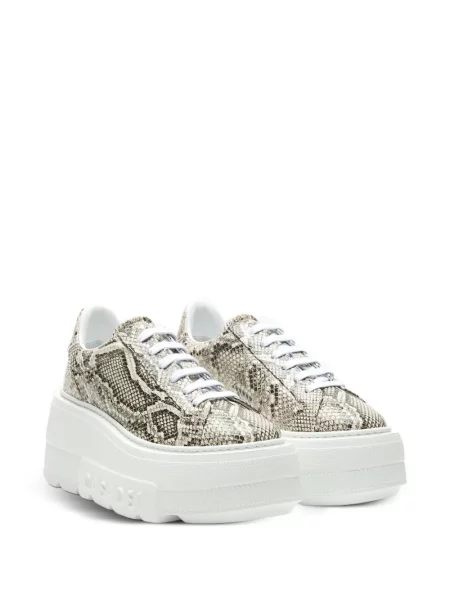 Sneakerși Casadei cu imagine gri
