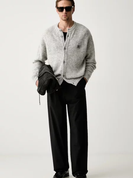 A.P.C. hlače pantalon ricky črna